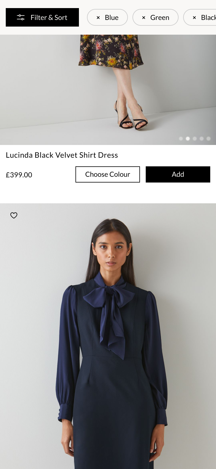 LKB product listing page